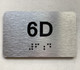 APT# 6D Hpd Sign