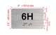 APT# 6H Hpd Sign