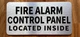 The Fire Alarm Control Panel Located Inside Ada Sign