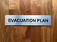 Evacuation Plan Safety Sign