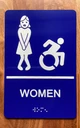 Women Accessible Compliance Sign
