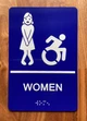 Women Accessible Ada Sign