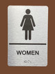 Women Braille Sign