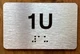 Apartment Number 1U Hpd Sign