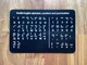 ADA Braille English Alphabet, Number And Punctuation Compliance Sign