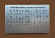 ADA Braille English Alphabet, Number And Punctuation Ada Sign