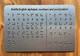 ADA Braille English Alphabet, Number And Punctuation Braille Sign