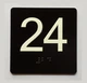 24 Sign with Raised Letters Compliance Sign