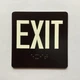 Exit Sign Elevator Jamb Plate Safety Sign