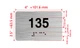 Apartment number 135 Hpd Sign