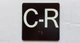 C-R Elevator Jamb Plate Safety Sign
