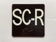 SC-R Elevator Jamb Plate Compliance Sign