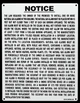 Gas Building - Natural Gas Detector Notice Sign Notice Sign – NYC HPD (Silver, Building With Gas Service ,2027 )