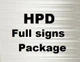 hpd sign package silver