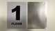 FLOOR NUMBER ONE SIGNAGE