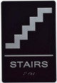 Stairs Sign  The Sensation line -Tactile Signs  Ada sign