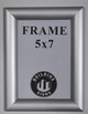 License Permit Frame  (Front Open- Aluminum)