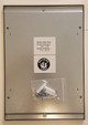 SIGN Elevator Certificate Frame Stainless Steel