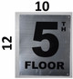 5th Floor Sign