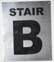 Stair B Signage