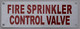 A fire sprinkler control valve sign is an important safety measure in buildings with fire sprinkler systems. It is a sign that is typically placed near the control valve for the sprinkler system and indicates the location of the valve. The sign can help firefighters quickly locate the valve and shut off the sprinkler system in the event of a false alarm or other emergency.

The sign typically features a clear and recognizable symbol indicating the location of the control valve, as well as the words "sprinkler control valve" or similar text. The sign should be placed in a location that is easily visible and accessible to anyone who needs to shut off the sprinkler system. It is also important to ensure that the sign is made of durable and high-visibility materials, such as reflective materials or bright colors, to ensure it is easily seen in low-light or emergency situations.

Overall, a fire sprinkler control valve sign is an essential safety feature in any building with a sprinkler system. It can help prevent unnecessary damage from a false alarm or malfunction, as well as enable firefighters to quickly and easily shut off the system in the event of an emergency. As such, building owners and managers should ensure that these signs are installed and maintained properly to ensure the safety of all occupants.