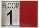 FLOOR 1 SIGN -Delicato line