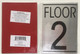 FLOOR NUMBER 2 SIGN