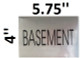 BASEMENT SIGN - Delicato line