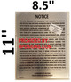 HPD Smoke detector notice