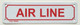 AIR LINE Sign