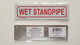 SIGN WET STANDPIPE