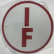 FIRE DEPT SIGNAGE I-F Floor Truss Circular