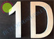 Apartment Number Sign 1D