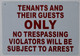 "Tenants and Their Guests" Metal