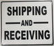 Shipping and Receiving Sign