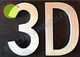 Apartment Number Sign 3D