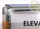 SIGNAGE Elevator Certificate FRAME (Silver, Heavy Duty - Aluminum)