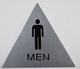 ADA Men Restroom Sign