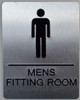 Men's Restroom Sign with Tactile Text and Braille Sign -Tactile Signs Tactile Signs The Sensation line Ada sign