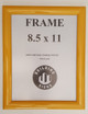 Yellow Snap Poster Frame/ Picture Frame / notice frame Front Load Easy Open Snap frame