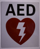 Automated External Defibrillator Sign