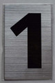 APARTMENT NUMBER Signage