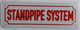 Standpipe System Sign