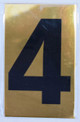 Apartment number Signage