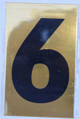 Apartment number sign