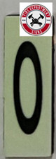 SIGN PHOTOLUMINESCENT DOOR NUMBER R