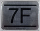 APARTMENT NUMBER  7F