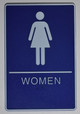 Braille sign Blue