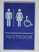 Braille sign Blue