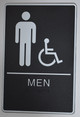 NO SMOKING Sign- BLACK- BRAILLE - The Standard ADA line Braille sign